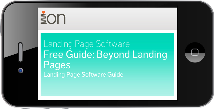 responsive landing page - landscape