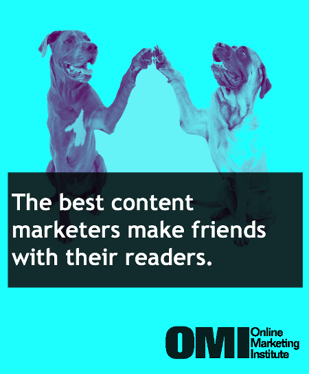 content marketing friends
