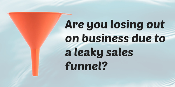 leaky sales funnel